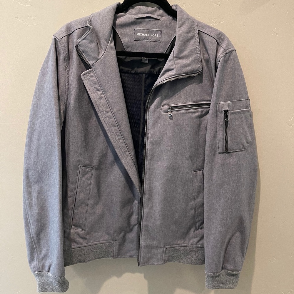 Michael Kors Bomber Jacket (Gray)